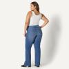 imageAmazon Essentials Womens Womens High Stretch SlimFit MidRise Bootcut JeanClassic Medium Wash