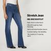 imageAmazon Essentials Womens Womens High Stretch SlimFit MidRise Bootcut JeanClassic Medium Wash