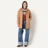 imageAmazon Essentials womens Lightweight WaterResistant Packable Hooded Puffer Coat Available in Plus SizeLight Brown