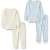 imageAmazon Essentials x Sofia Grainge Mommy and Me Long Sleeve Pajama SetLight Blue Geese
