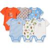 imageAmazon Essentials Disney  Marvel  Star Wars Unisex Babies ShortSleeve Bodysuits Pack of 6Toy Story Play Nice