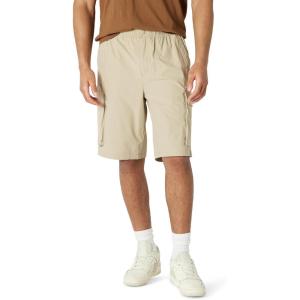 imageAmazon Essentials Mens LooseFit 11 Long Cargo ShortsTaupe