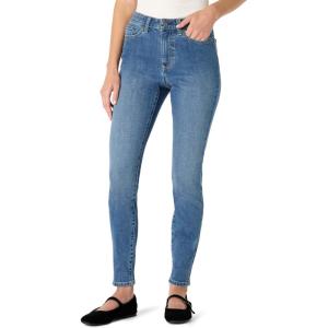 imageAmazon Essentials Womens Womens High Stretch HighRise Skinny JeanMedium Blue