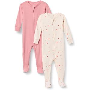 imageAmazon Essentials x Sofia Grainge Mommy and Me Long Sleeve Pajama SetBlushMulti Hearts