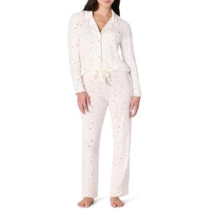 imageAmazon Essentials x Sofia Grainge Mommy and Me Long Sleeve Pajama SetIvory Multi Hearts