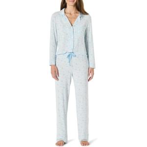 imageAmazon Essentials x Sofia Grainge Mommy and Me Long Sleeve Pajama SetLight Blue Geese