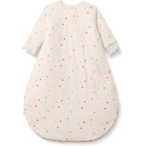 imageAmazon Essentials x Sofia Grainge Unisex Babies Cotton Long Sleeve Sleep Sack 25 TOG Wearable BlanketIvory Multi Hearts