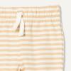 imageAmazon Essentials Unisex Toddlers and Babies Cotton PullOn PantsTaupeStripeLion and Pony