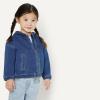 imageAmazon Essentials Unisex Toddlers and Babies Soft Stretch RegularFit Denim JacketStone Medium Wash