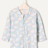 imageAmazon Essentials x Sofia Grainge Unisex Babies Cotton Footed Sleep and Play Onepiece Bodysuit Pack of 2Blue Bunny Bear