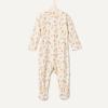 imageAmazon Essentials x Sofia Grainge Unisex Babies Cotton Footed Sleep and Play Onepiece Bodysuit Pack of 2Pale YellowSquirrel Picnic
