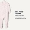 imageAmazon Essentials x Sofia Grainge Unisex Babies Cotton Footed Sleep and Play Onepiece Bodysuit Pack of 2Pink Bunny Bear