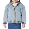 imageAmazon Essentials Unisex Toddlers and Babies Soft Stretch RegularFit Denim JacketStone Light Wash