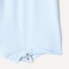 imageAmazon Essentials x Sofia Grainge Baby Boys Short Sleeve Cotton Polo Romper Pack of 2Light BlueWhite