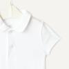 imageAmazon Essentials x Sofia Grainge Baby Boys Short Sleeve Cotton Polo Romper Pack of 2Light BlueWhite