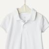 imageAmazon Essentials x Sofia Grainge Baby Boys Short Sleeve Cotton Polo Romper Pack of 2WhiteIce Cream