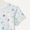 imageAmazon Essentials x Sofia Grainge Toddlers and Baby Boys Cotton Short Sleeve Crewneck TShirts Pack of 2BeachNavy