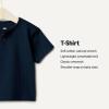 imageAmazon Essentials x Sofia Grainge Toddlers and Baby Boys Cotton Short Sleeve Crewneck TShirts Pack of 2ElephantsNavy