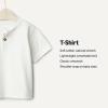 imageAmazon Essentials x Sofia Grainge Toddlers and Baby Boys Cotton Short Sleeve Crewneck TShirts Pack of 2ElephantsWhite