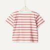 imageAmazon Essentials x Sofia Grainge Toddlers and Baby Boys Cotton Short Sleeve Crewneck TShirts Pack of 2Petit SoleilUneven Stripe