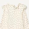 imageAmazon Essentials Baby Girls LongSleeved Ruffle BodysuitsNavyDots