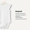 imageAmazon Essentials x Sofia Grainge Baby Girls Cotton Ruffle Sleeve Bodysuit with Embroidered Detail Pack of 2Light PinkWhite