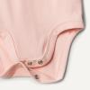 imageAmazon Essentials x Sofia Grainge Baby Girls Cotton Ruffle Sleeve Bodysuit with Embroidered Detail Pack of 2Light PinkWhite