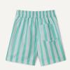 imageAmazon Essentials Boys Quick Dry Swimming Board Shorts Swim TrunksBright Mint Green Stripe