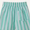 imageAmazon Essentials Boys Quick Dry Swimming Board Shorts Swim TrunksBright Mint Green Stripe