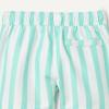 imageAmazon Essentials Boys Quick Dry Swimming Board Shorts Swim TrunksBright Mint Green Stripe
