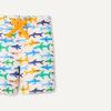 imageAmazon Essentials Boys Quick Dry Swimming Board Shorts Swim TrunksIvory Sharks