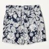 imageAmazon Essentials Boys Quick Dry Swimming Board Shorts Swim TrunksNavy Folk Floral