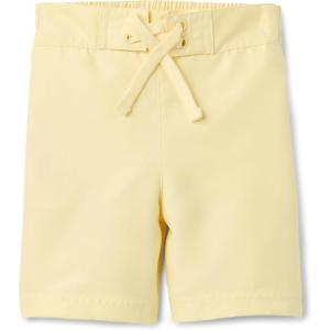 imageAmazon Essentials Boys Quick Dry Swimming Board Shorts Swim TrunksLight Yellow