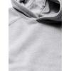 imageAmazon Essentials Boys and Toddlers Fleece Pullover Hoodie SweatshirtsLight Grey Heather