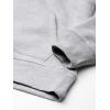 imageAmazon Essentials Boys and Toddlers Fleece Pullover Hoodie SweatshirtsLight Grey Heather