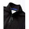 imageAmazon Essentials Boys and Toddlers Midweight Polar Fleece QuarterZip Pullover Jacket Long SleeveBlack