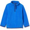 imageAmazon Essentials Boys and Toddlers Midweight Polar Fleece QuarterZip Pullover Jacket Long SleeveBlue