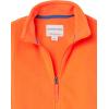 imageAmazon Essentials Boys and Toddlers Polar Fleece FullZip Mock Jacket Insulated Long SleeveOrange