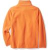 imageAmazon Essentials Boys and Toddlers Polar Fleece FullZip Mock Jacket Insulated Long SleeveOrange