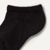 imageAmazon Essentials Unisex Kids and Toddlers Cotton Low Cut Cushioned Socks for Boys Girls Toddlers 14 PairsBlack