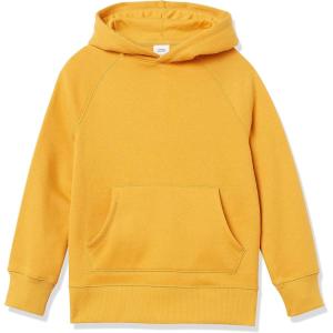 imageAmazon Essentials Boys and Toddlers Fleece Pullover Hoodie SweatshirtsGolden Yellow