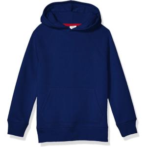 imageAmazon Essentials Boys and Toddlers Fleece Pullover Hoodie SweatshirtsNavy