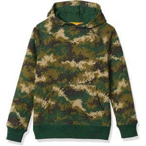 imageAmazon Essentials Boys and Toddlers Fleece Pullover Hoodie SweatshirtsOlive Camo