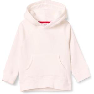 imageAmazon Essentials Boys and Toddlers Fleece Pullover Hoodie SweatshirtsWhite
