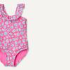 imageAmazon Essentials Girls FrillTrimmed OnePiece SwimsuitHot Pink Shells