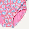 imageAmazon Essentials Girls Long Sleeve Rash Guard OnePiece SwimsuitHot Pink Shells