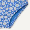 imageAmazon Essentials Girls One Shoulder TwoPiece Bikini Swim SetBlue Ditsy Floral