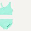 imageAmazon Essentials Girls One Shoulder TwoPiece Bikini Swim SetBright Mint Green