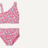 imageAmazon Essentials Girls One Shoulder TwoPiece Bikini Swim SetHot Pink Shells