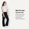 imageAmazon Essentials Girls High Stretch HighRise Flare JeansRinse